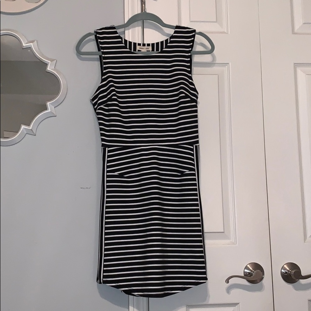 Striped dress NWT